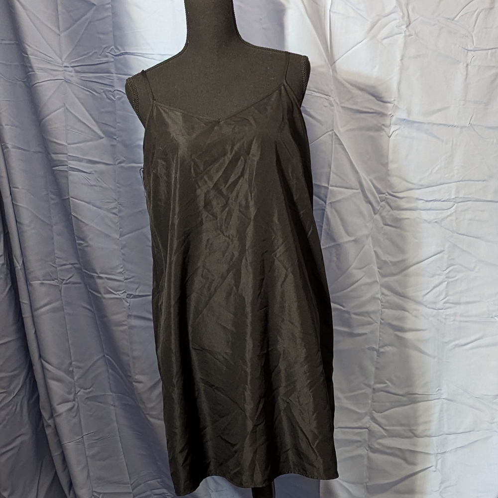 Elegant Black Slip Dress